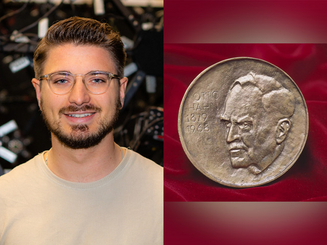 Marc Habermann and the Otto Hahn Medal